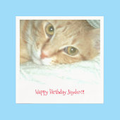 Persoonlijke foto's of Afbeeldingen, berichtpapier Servet