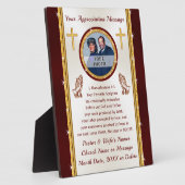 Persoonlijke foto's, pastor Appreciques Fotoplaat (Zijkant)