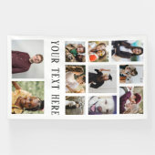 Persoonlijke foto's spandoek (Horizontaal)