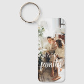 Persoonlijke foto's van 3 families sleutelhanger (Voorkant)