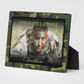 Persoonlijke foto's van het leger fotoplaat (Zijkant)