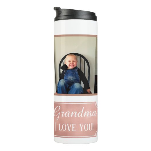 persoonlijke foto's van oma thermosbeker (Geroteerd rechts)