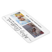 Persoonlijke foto's voor Kerstmis en feestdagen Magneet (Rechterzijde)