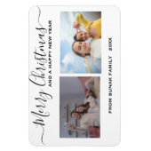 Persoonlijke foto's voor Kerstmis en feestdagen Magneet (Verticaal)