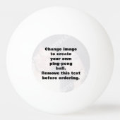 Persoonlijke fototafeltennis pingpongbal (Voorkant)