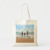 Persoonlijke Fototas met Aangepaste Tekst Tote Bag (Voorkant)