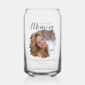 Persoonlijke fototheorem blikvorm glas (Voorkant)