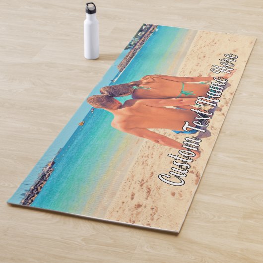 Persoonlijke Fotoyogamat met Aangepaste Tekst Yogamat (In situ)
