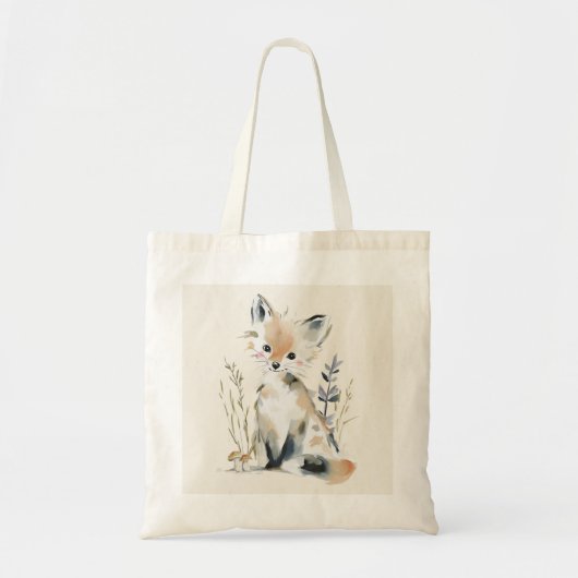 Persoonlijke Fox Avonturen Tote Bag (Voorkant)