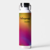 Persoonlijke frambozenpeer waterfles (Voorkant)