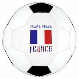 Persoonlijke Franse vlag Voetbal