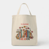 Persoonlijke FREADOM Boodschappentas Tote Bag (Achterkant)