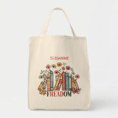 Persoonlijke FREADOM Boodschappentas Tote Bag (Voorkant)