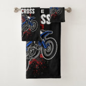 Persoonlijke Freestyle Motocross-racebeelden met F Bad Handdoek (Insitu)