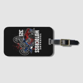 Persoonlijke Freestyle Motocross-racebeelden met F Bagagelabel (Voorkant (horizontaal))