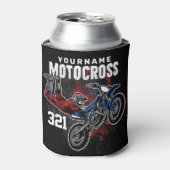 Persoonlijke Freestyle Motocross-racebeelden met F Blikjeskoeler (Blikje Voorkant)