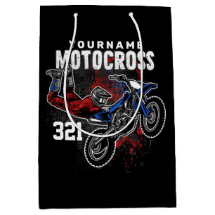 Persoonlijke Freestyle Motocross-racebeelden met F Medium Cadeauzakje