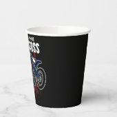 Persoonlijke Freestyle Motocross-racebeelden met F Papieren Bekers (Links)