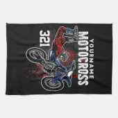 Persoonlijke Freestyle Motocross-racebeelden met F Theedoek (Horizontaal)