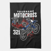 Persoonlijke Freestyle Motocross-racebeelden met F Theedoek (Verticaal)