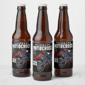 Persoonlijke Freestyle Motocross-racebeling FMX Tr Bier Etiket (Flessen)