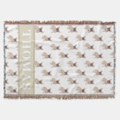 Persoonlijke Frenchie (gemaskerd) Deken (Voorkant)