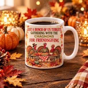 Persoonlijke Friendsgiving Klassieke Mok