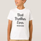 Persoonlijke front grote broer T-Shirt (Voorkant)