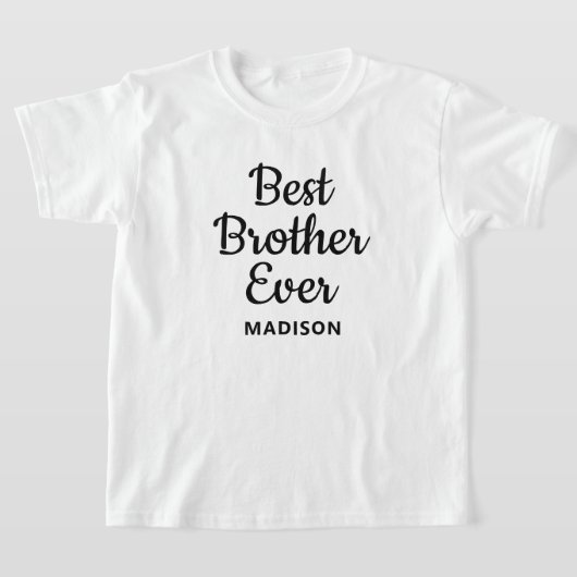 Persoonlijke front grote broer T-Shirt (Laagn)