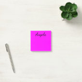 Persoonlijke Fuchsia Effen Kleur Post-it® Notes (Kantoor)