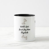 Persoonlijke FUN-fles voor de ALLERBESTE BEAGLE-HO Mok (Midden)