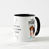Persoonlijke FUN-fles voor de ALLERBESTE BEAGLE-HO Mok (Voorkant rechts)