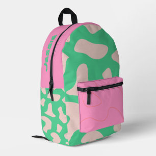 Persoonlijke Fun Kleuren Print Cut Naai Tas