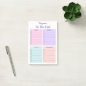 Persoonlijke Fun To Do List Post-it Notities Post-it® Notes (Kantoor)