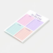 Persoonlijke Fun To Do List Post-it Notities Post-it® Notes (Schuin)