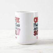 Persoonlijke Funny Black Alsjeblieft Coffee-Mok Koffiemok (Center)