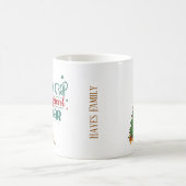 Persoonlijke Funny Cat Crap-kerstMok Koffiemok (Center)