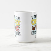 Persoonlijke Funny Cuss Words Coffee Mok (Center)