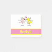 Persoonlijke Funny Cute Fox Post-it® Notes (Voorkant)