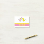 Persoonlijke Funny Cute Fox Post-it® Notes (Op bureau)