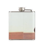 Persoonlijke Funny Cute Pug Dog Flask Heupfles (Achterkant)