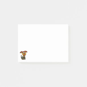 Persoonlijke Funny Dog Cartoon Post-it Notes