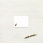 Persoonlijke Funny Dog Cartoon Post-it Notes (Op bureau)