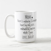 Persoonlijke Funny Dog Mam Koffiemok (Links)