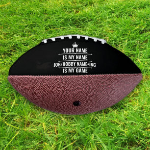 Persoonlijke Funny Job en Hobby Name American Football