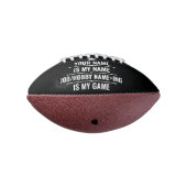 Persoonlijke Funny Job en Hobby Name American Football (Gedraaid 270)