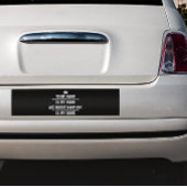 Persoonlijke Funny Job en Hobby Name Bumpersticker