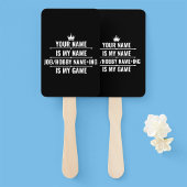 Persoonlijke Funny Job en Hobby Name Handwaaier