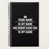Persoonlijke Funny Job en Hobby Name Planner (Voorkant)