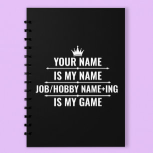 Persoonlijke Funny Job en Hobby Name Planner